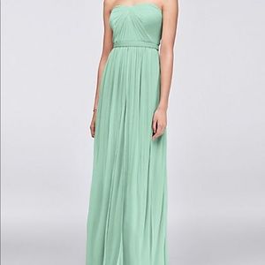 Mint green David Bridal Prom/bridesmaid dress👗